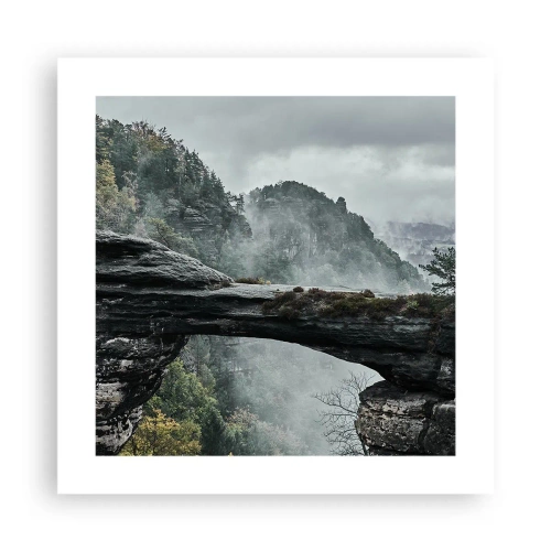 Plakat - Eventyret er ved at begynde - 40x40 cm