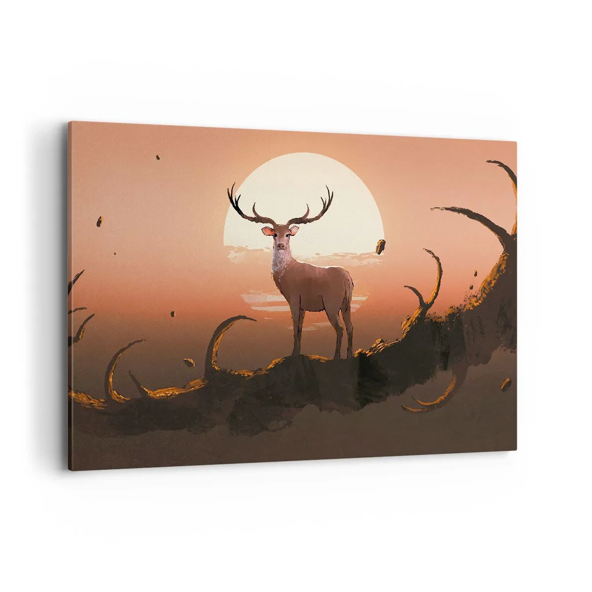 Lærredstryk - Billede på lærred - Denne aften er ikke som alle andre - 120x80 cm