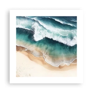 Plakat - Et evigt møde - 40x40 cm