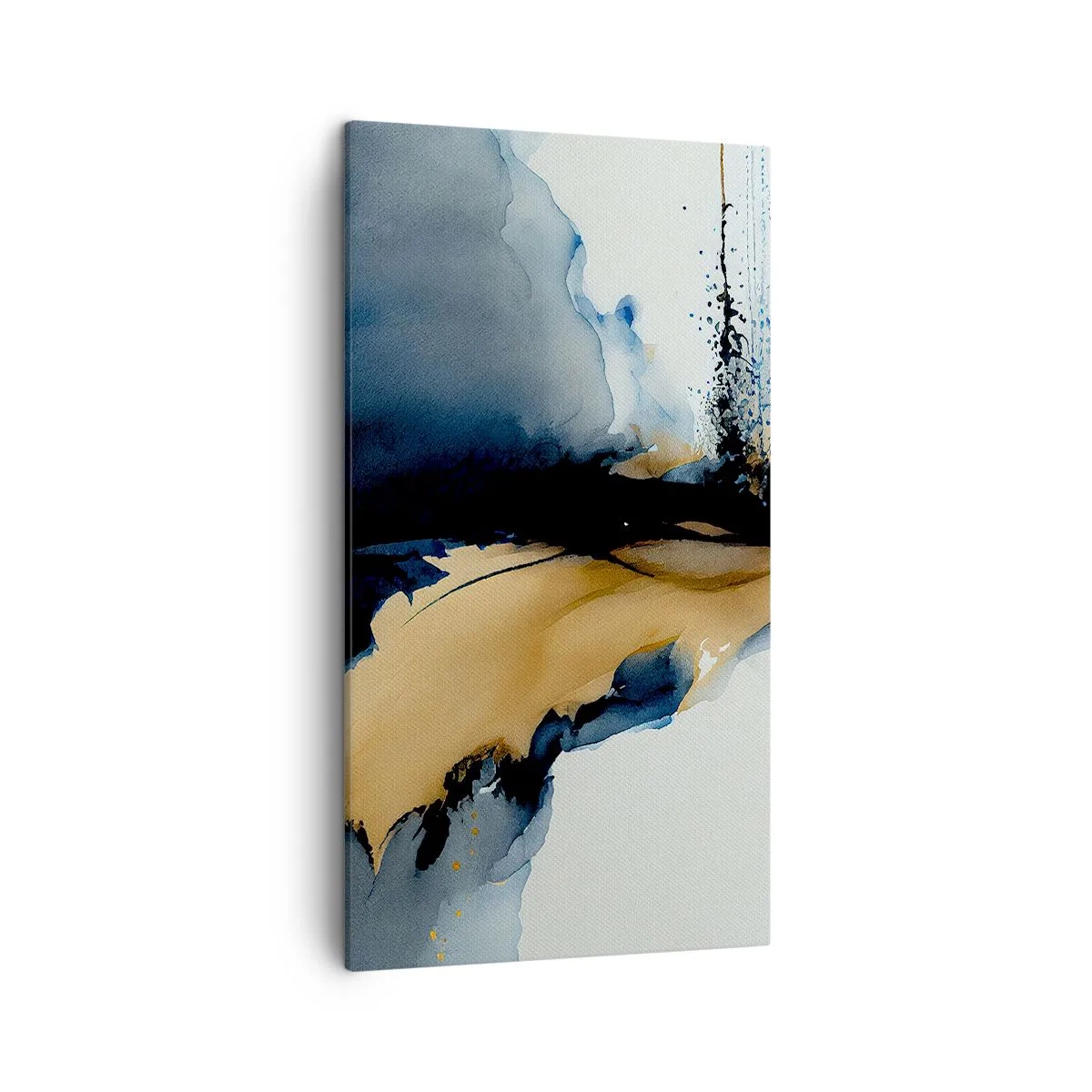 Lærredstryk - Billede på lærred - Bag sløret - 45x80 cm