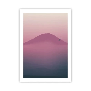 Plakat - Vandrer over skyerne - 50x70 cm