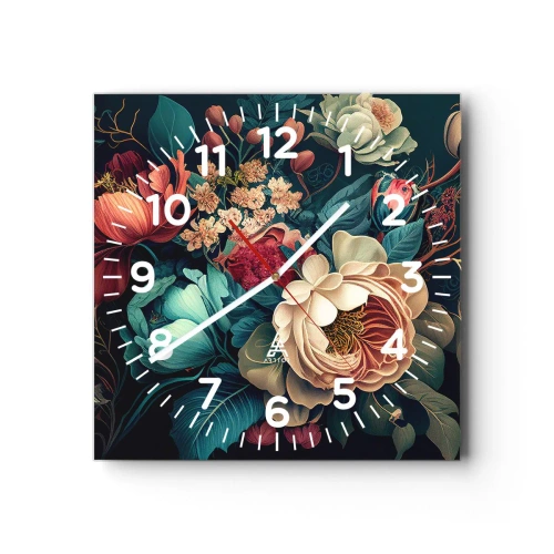 Vægur, Uret - Charme fra det 19. århundrede - 40x40 cm