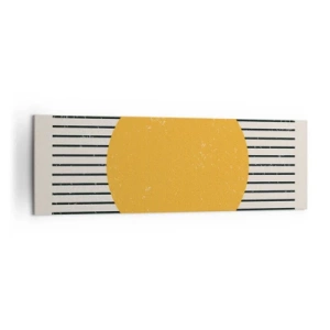 Lærredstryk - Billede på lærred - Enkelthedens kraft - 160x50 cm