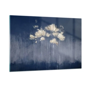 Billede på glas - Som kronblade i vinden - 120x80 cm