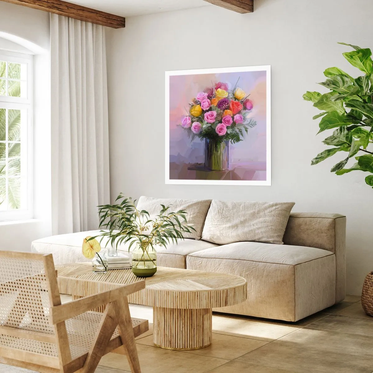 Plakat - Bevaret skønhed - 50x50 cm