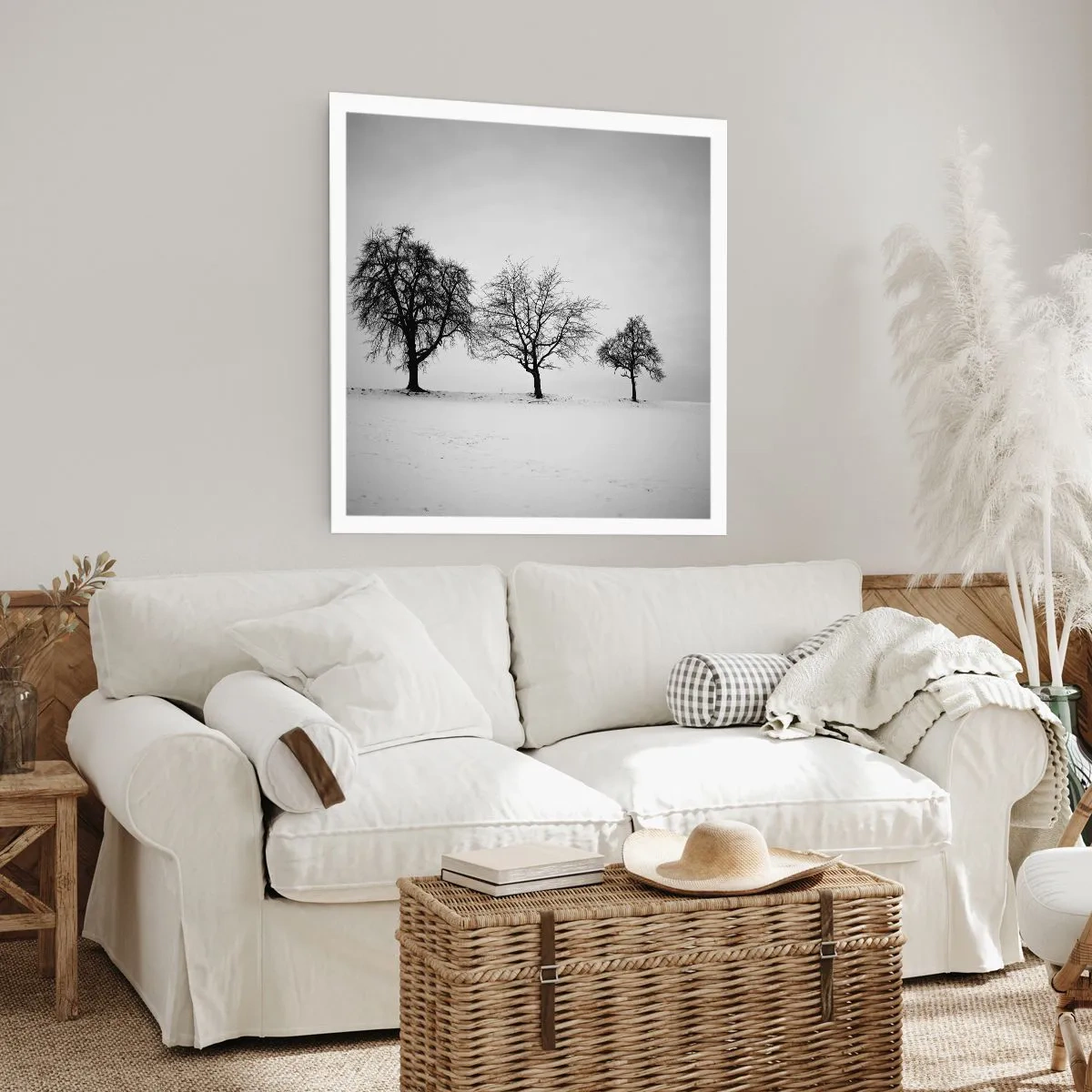 Plakat - Hvad drømmer de om? - 30x30 cm