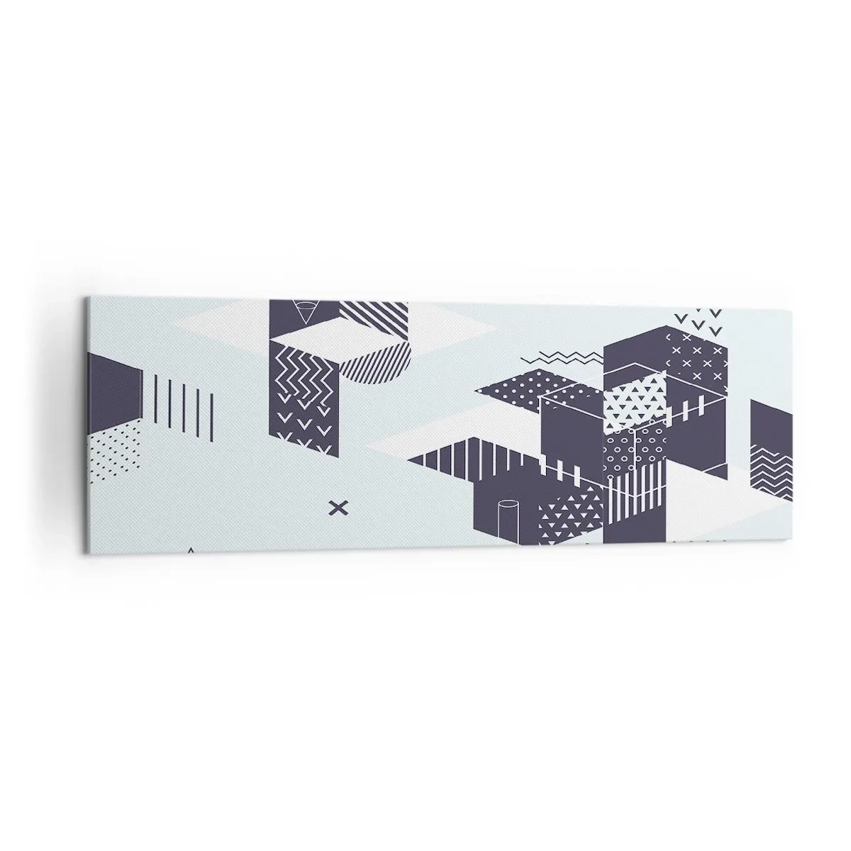 Lærredstryk - Billede på lærred - I matematikkens sjæl - 160x50 cm