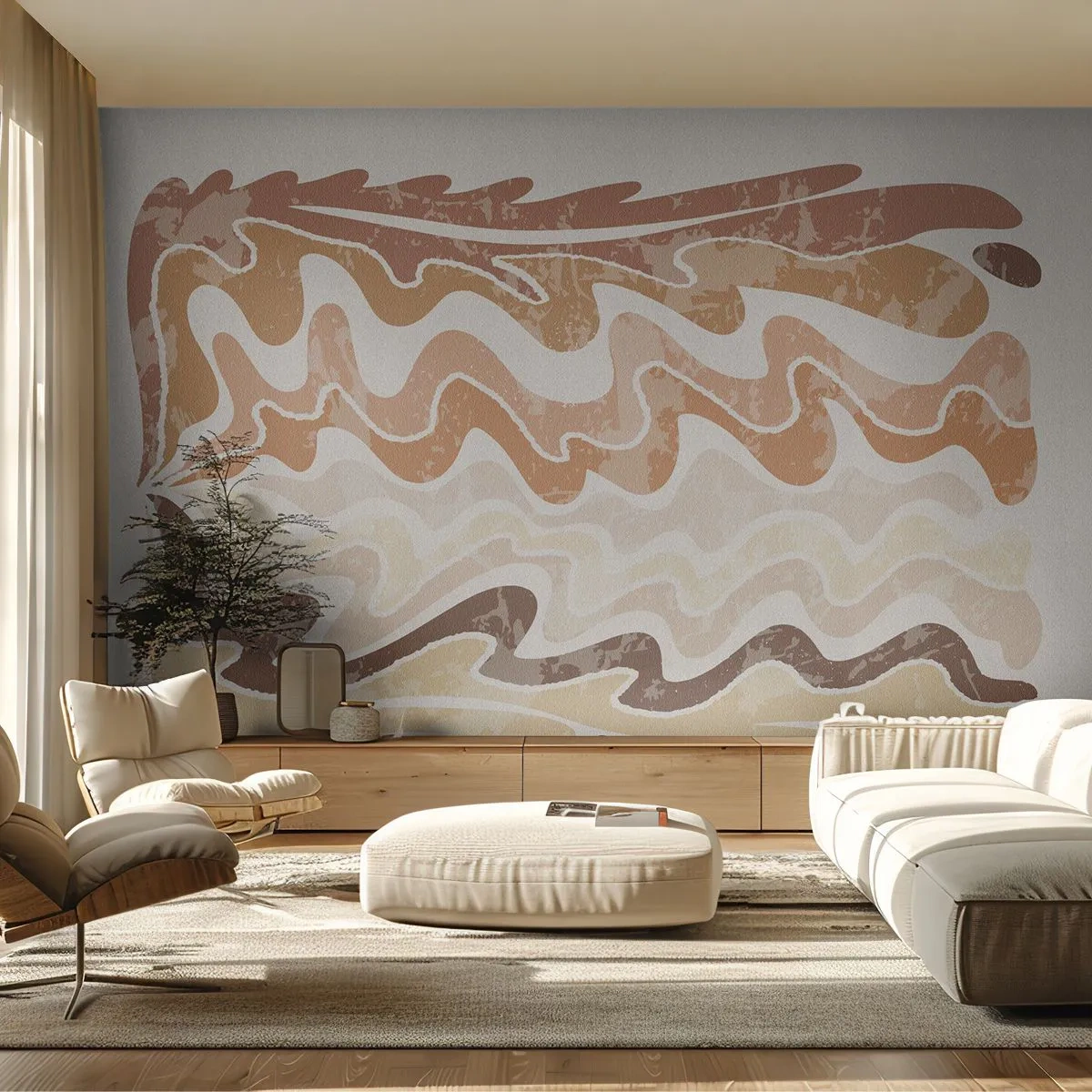Fototapet Premium Sand - God energi - gode følelser - Ældret, Boho, Stykke - 100x70 cm