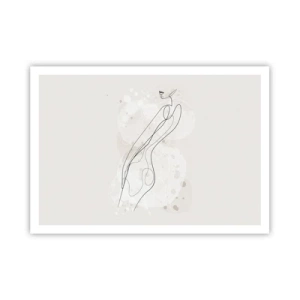 Plakat - At forvilde sig med blikket - 100x70 cm