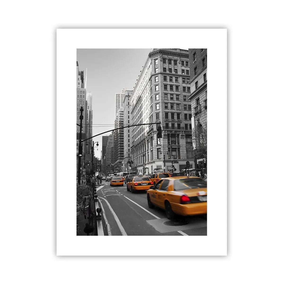 Plakat - Storbyens sol - 30x40 cm