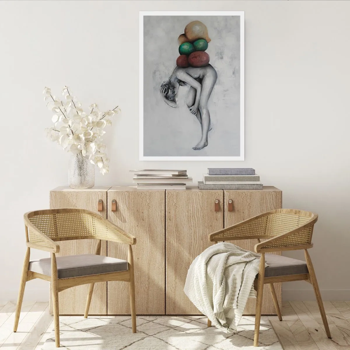 Plakat - Livets byrde - 50x70 cm