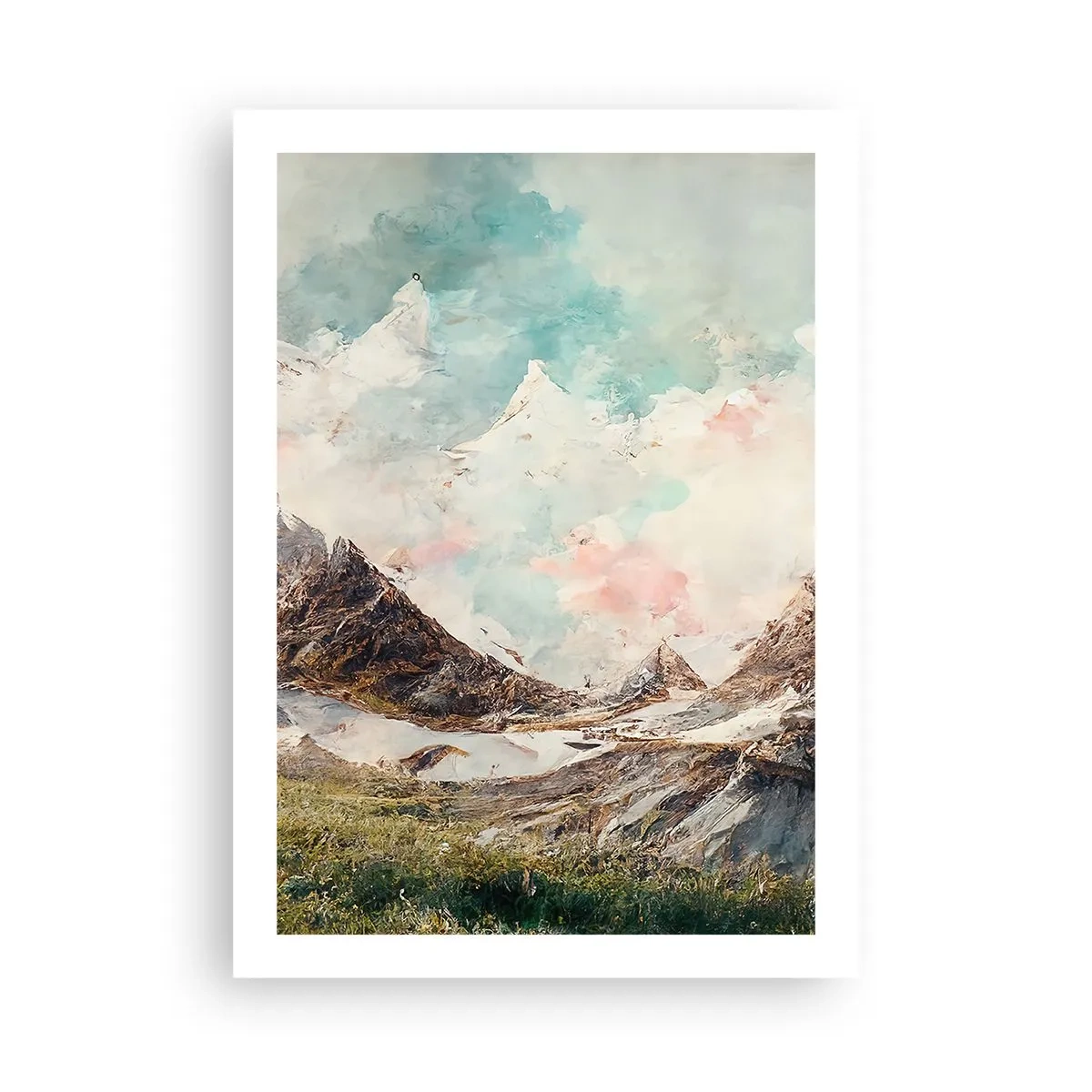 Plakat - Stenede knive - 50x70 cm