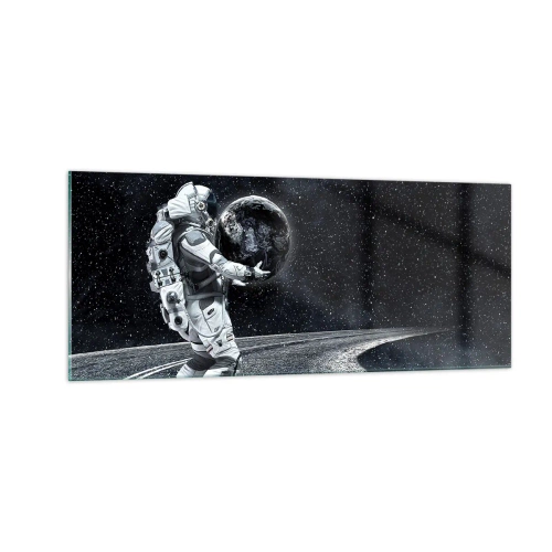 Billede på glas - På Mælkevejen - 100x40 cm