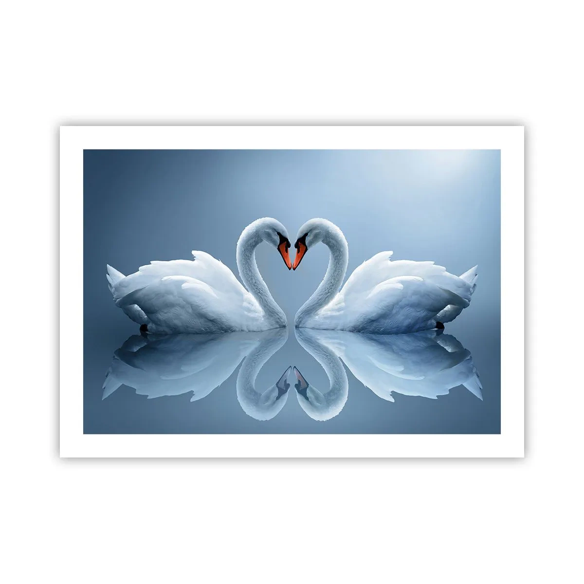 Plakat - Tid til kærlighed - 70x50 cm