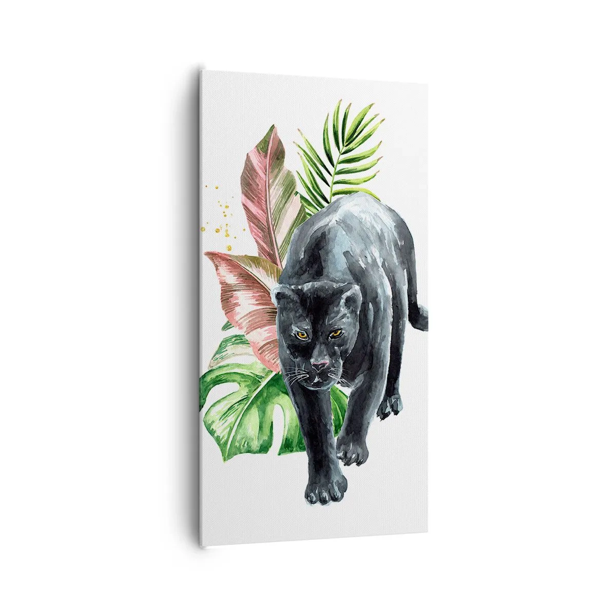 Lærredstryk - Billede på lærred - Vild i hjertet - 65x120 cm