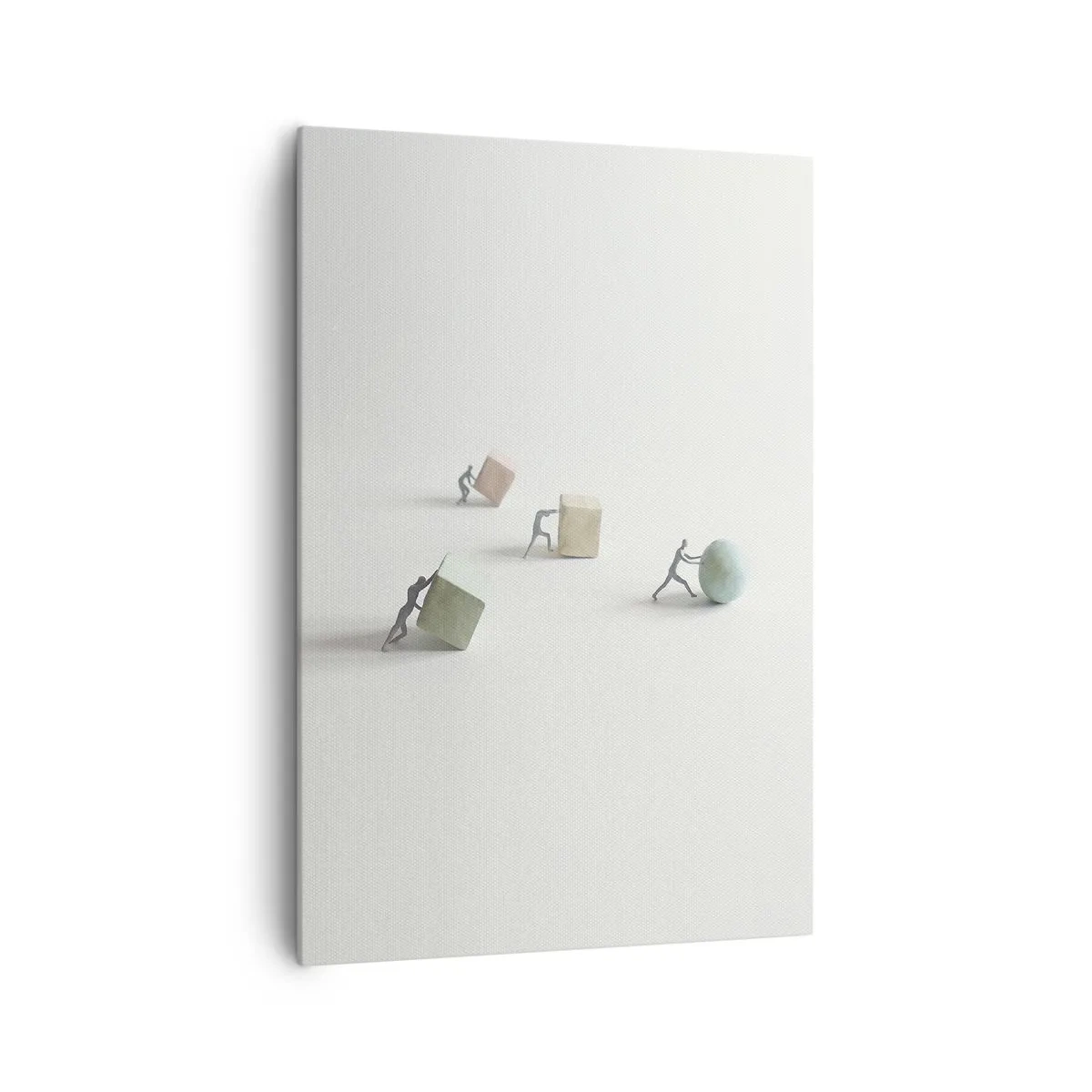 Lærredstryk - Billede på lærred - Selve livet - 70x100 cm