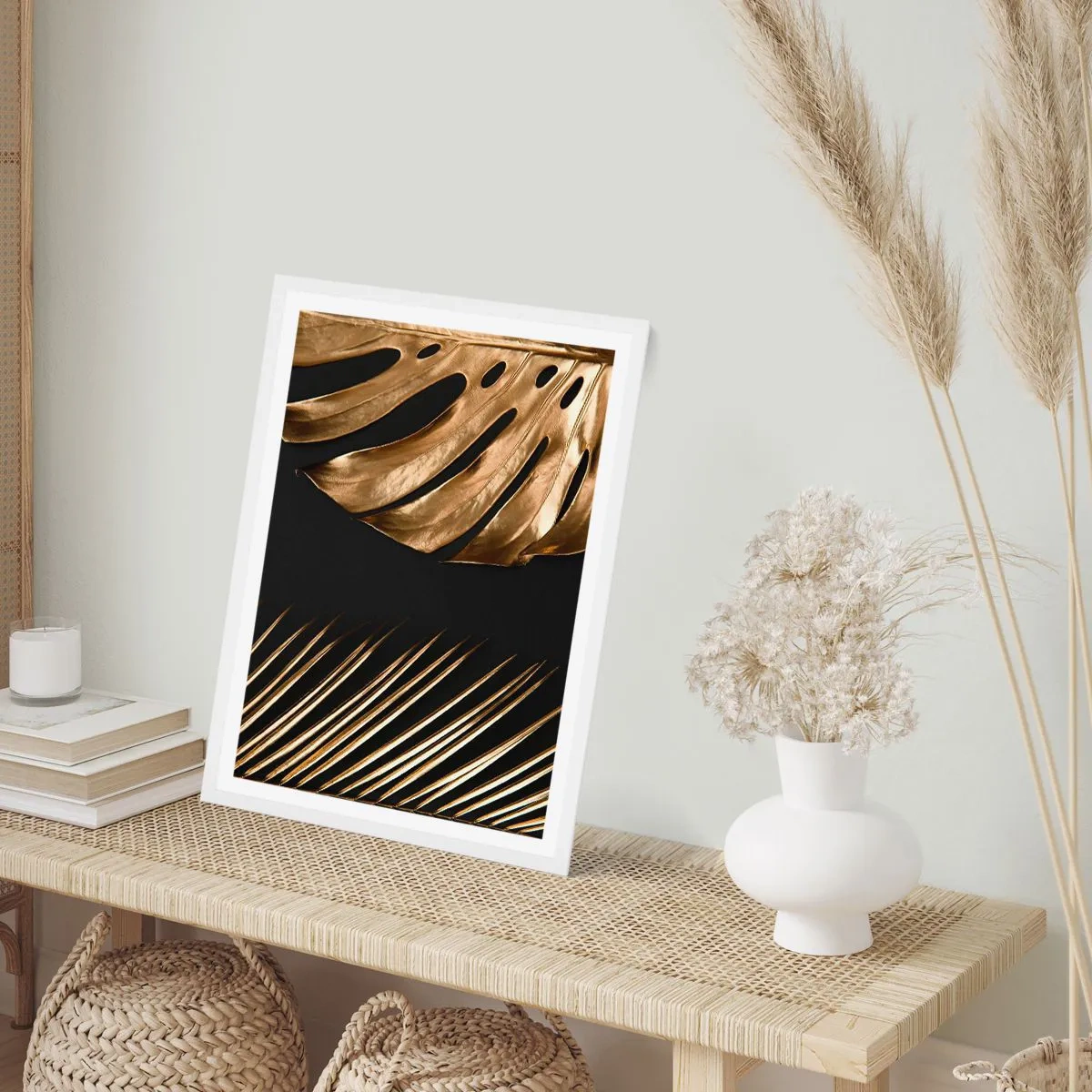 Plakat i hvid ramme - Forskellige, og lige dyre - 30x40 cm