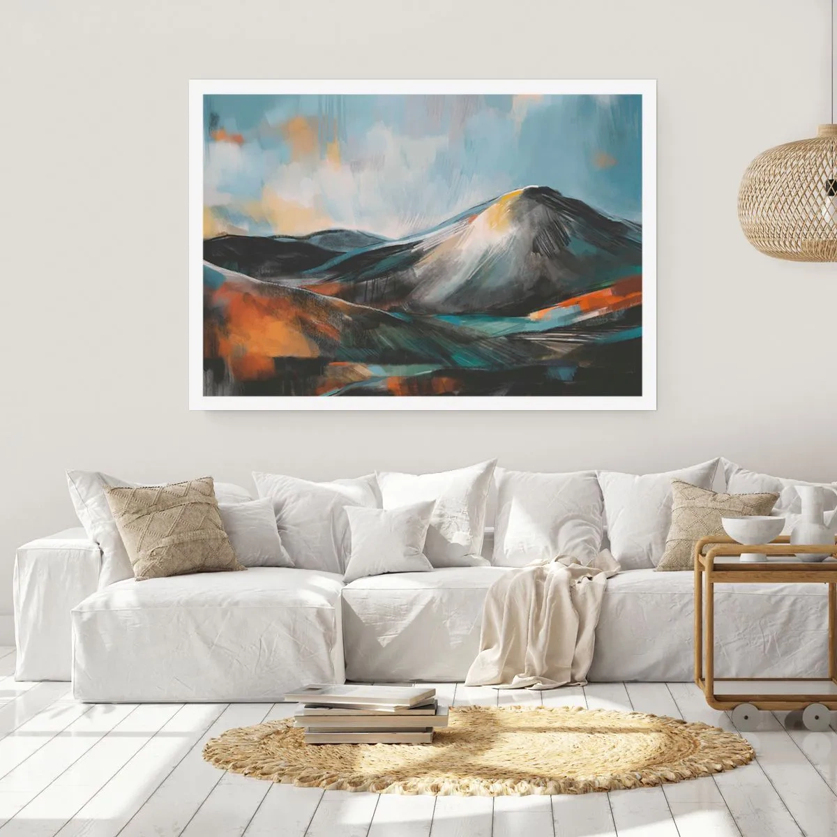 Plakat - Rå og smuk - 70x50 cm