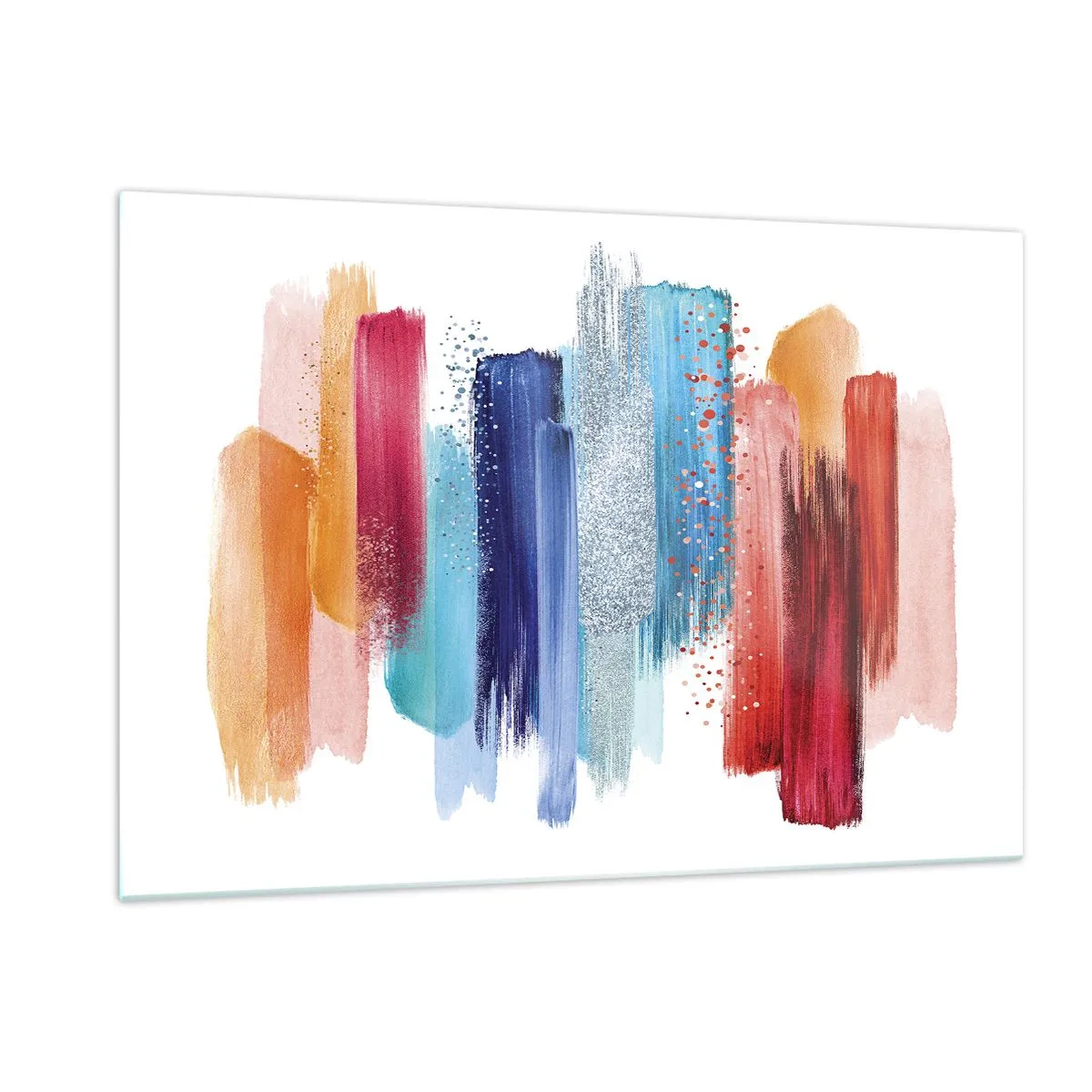 Billede på glas - Op og ned - 120x80 cm