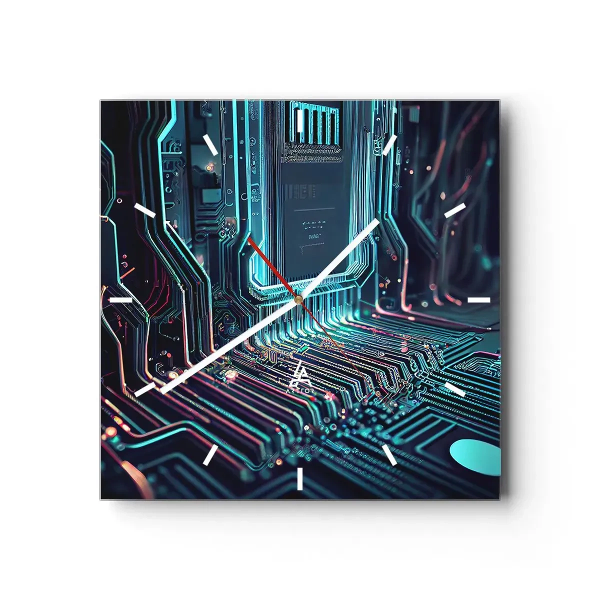 Vægur, Uret - Jeg tror... - 40x40 cm