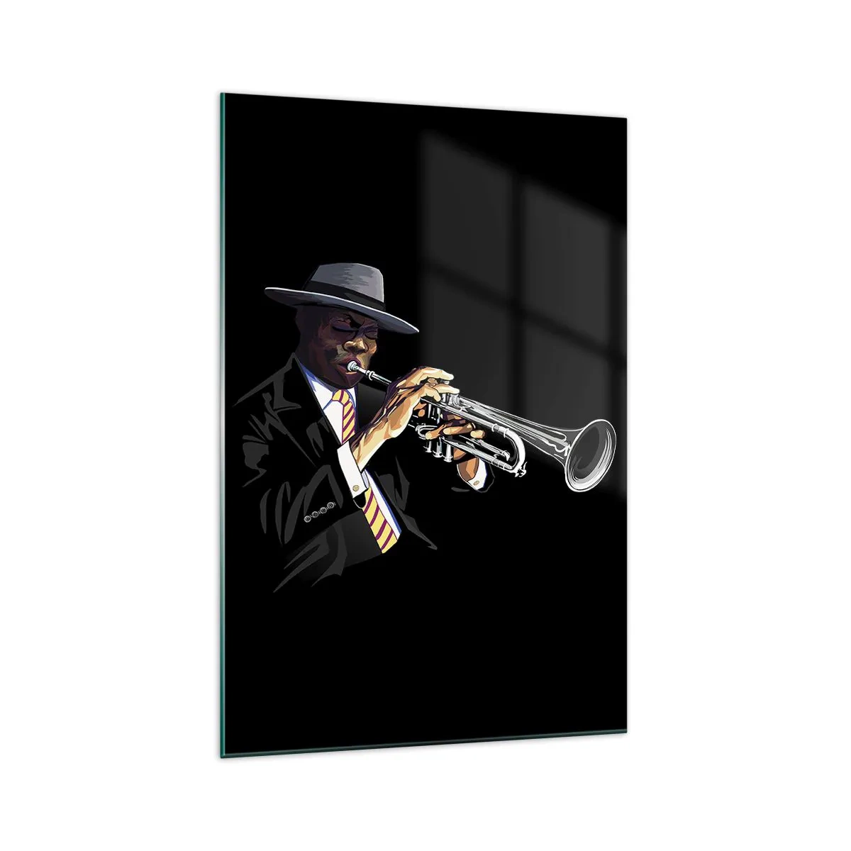 Billede på glas - Gammeldags charme - 70x100 cm