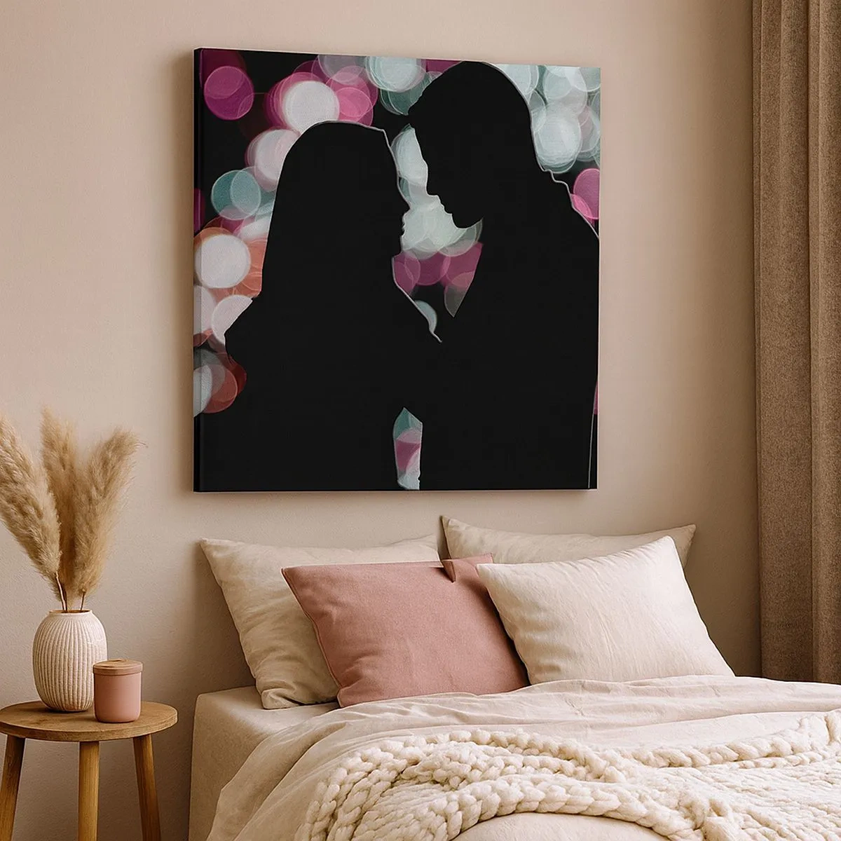 Lærredstryk - Billede på lærred - Ja! - 30x30 cm