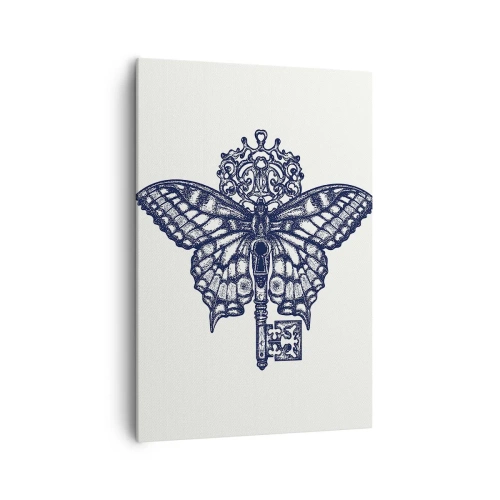 Lærredstryk - Billede på lærred - Alle hjertets hemmeligheder - 70x100 cm