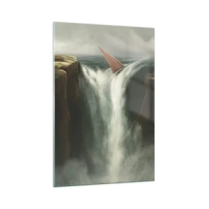 Billede på glas - Livets advarsler - 70x100 cm