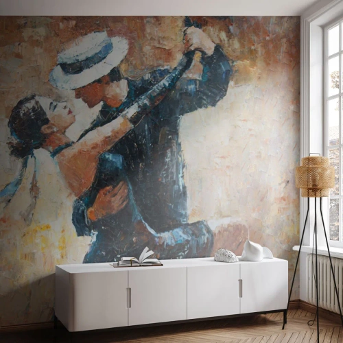 Fototapet Standard Eco - A la Rudolf Valentino - Abstraktion, Dans, Tango - 250x175 cm