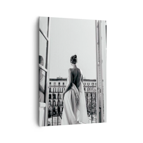 Lærredstryk - Billede på lærred - Vækning af sanserne - 70x100 cm