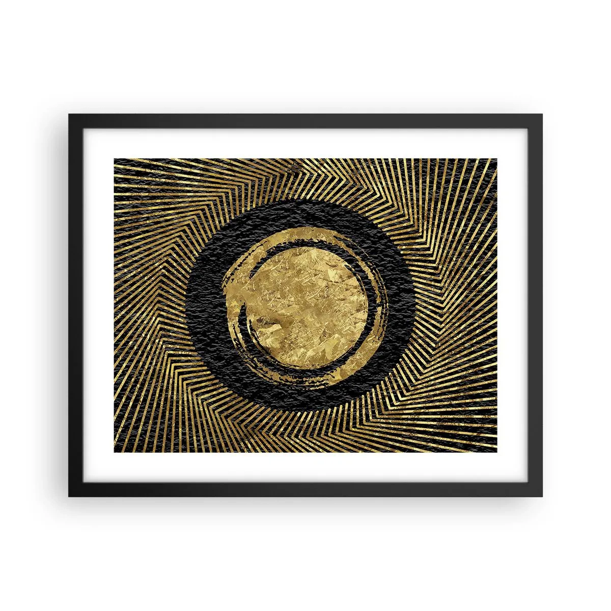 Plakat i sort ramme - Glamour-komposition - 50x40 cm