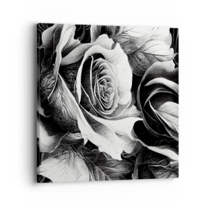 Lærredstryk - Billede på lærred - Altid dronning - 40x40 cm