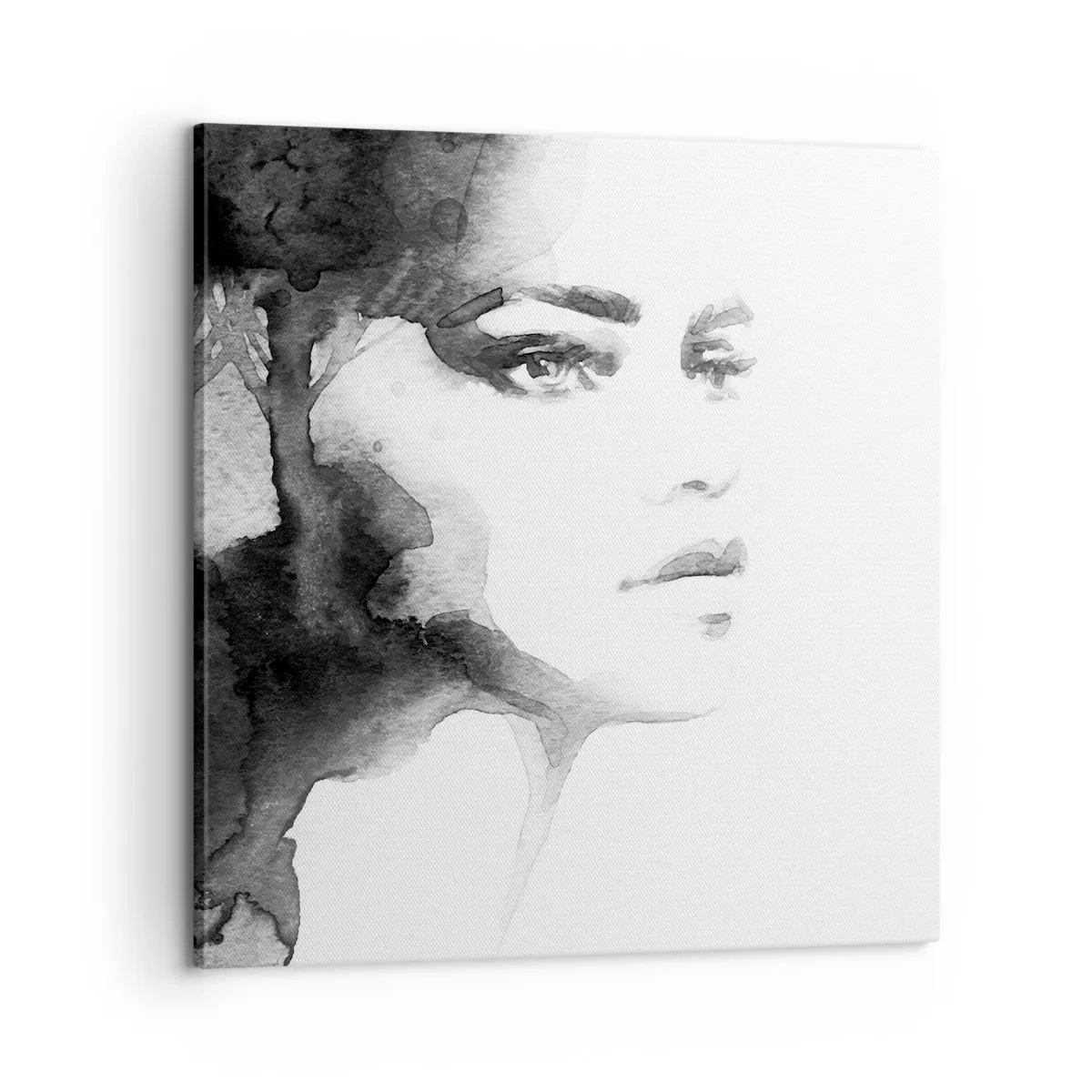 Lærredstryk - Billede på lærred - Lavet af mystik og tåge - 60x60 cm