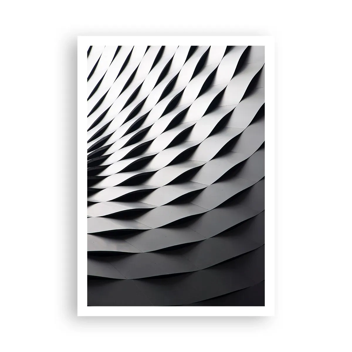 Plakat - På bølgernes overflade - 70x100 cm