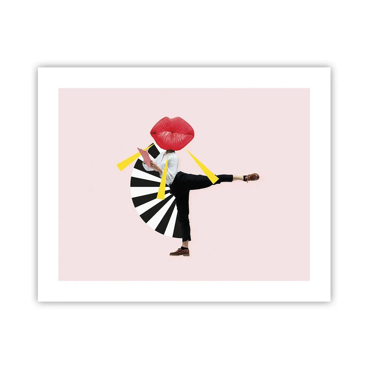 Plakat - Surrealistisk popkunst - 50x40 cm