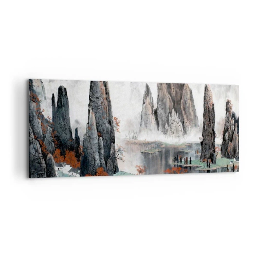 Lærredstryk - Billede på lærred - Stærke beskyttere - 100x40 cm