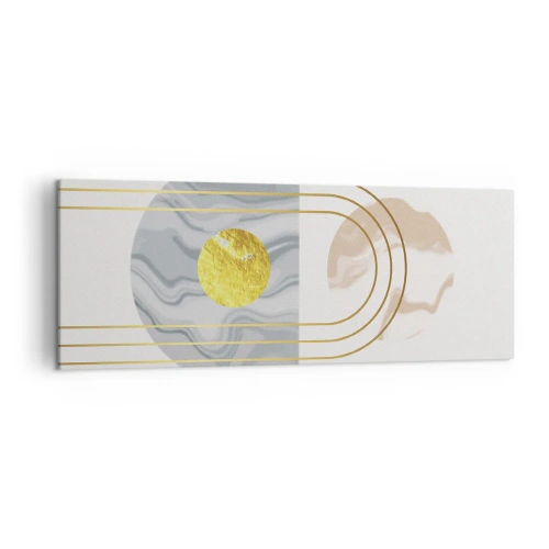 Lærredstryk - Billede på lærred - Lysstyrke og udstråling - 140x50 cm