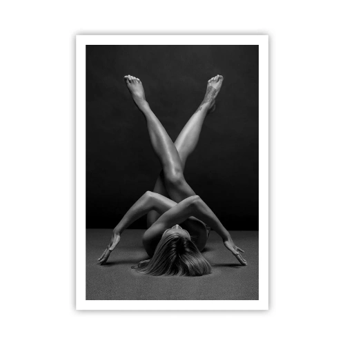 Plakat - Nøgenhedens geometri - 70x100 cm