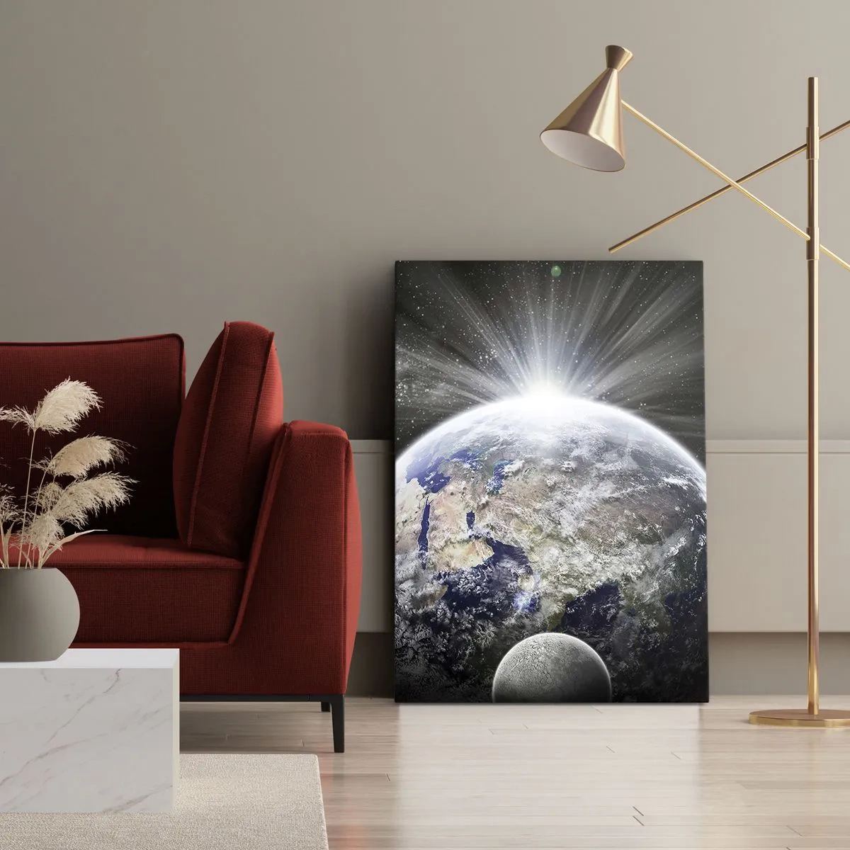Lærredstryk - Billede på lærred - I fuldt blus - 50x70 cm