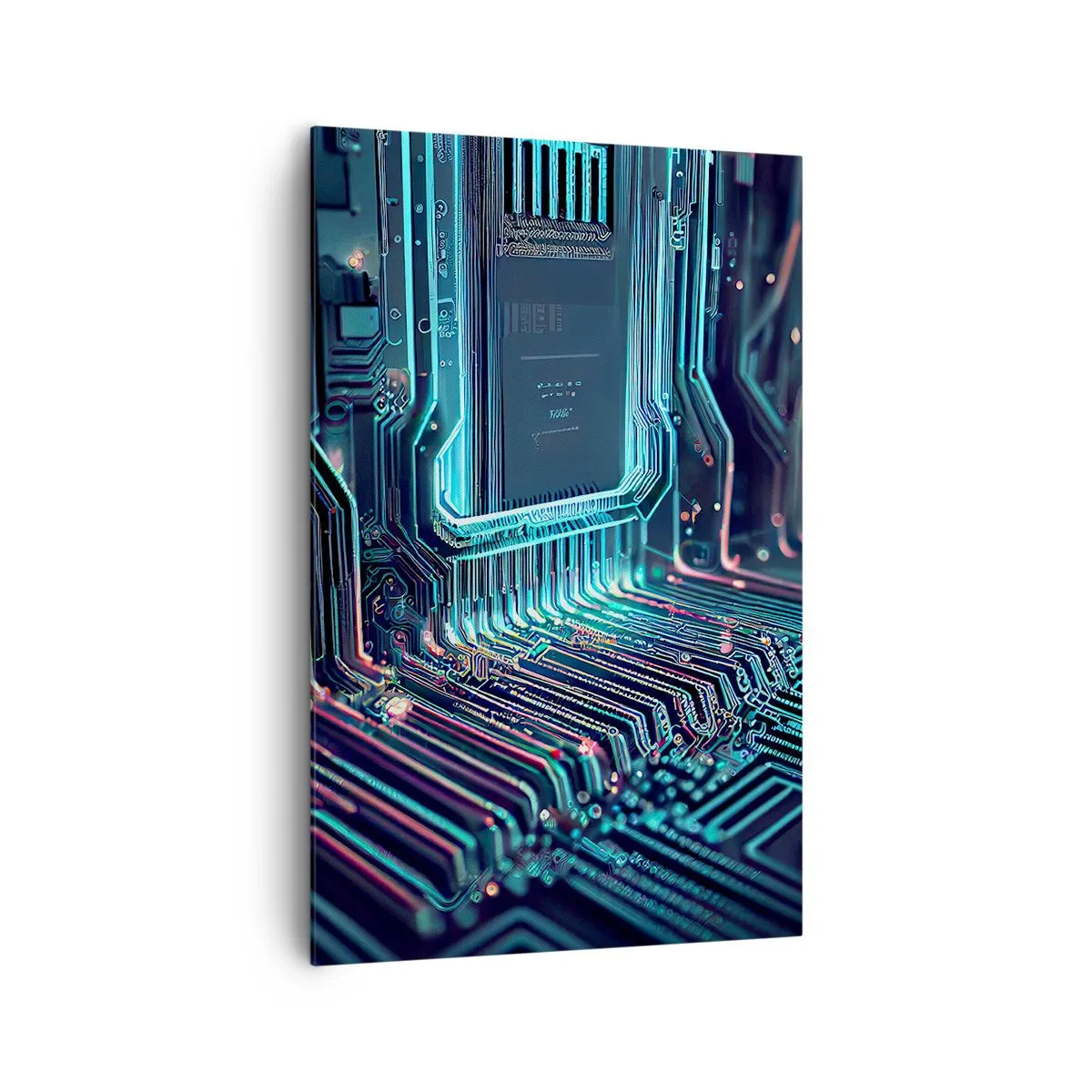 Lærredstryk - Billede på lærred - Jeg tror... - 80x120 cm