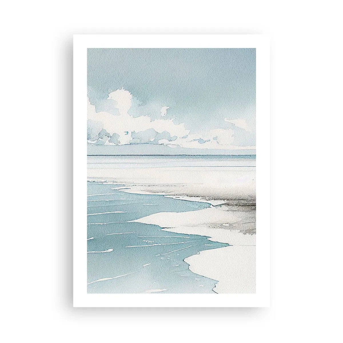 Plakat - Blidt tidevand - 50x70 cm