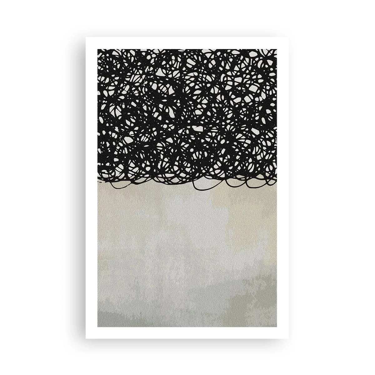 Plakat - En hvirvlende abstraktion - 61x91 cm