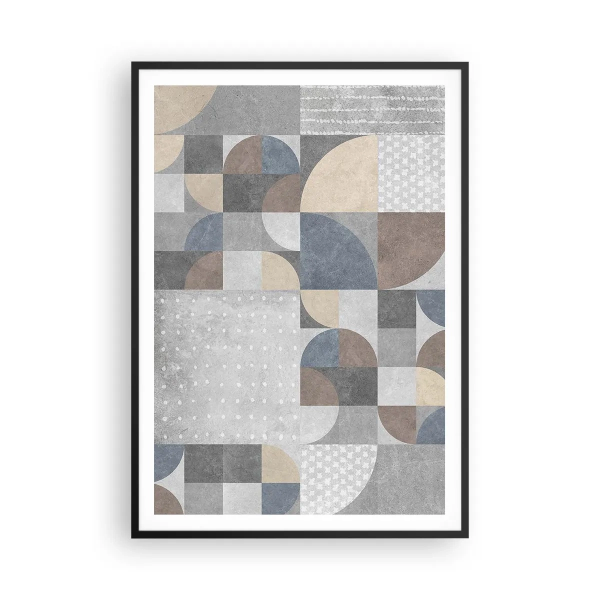 Plakat i sort ramme - Keramisk fantasi - 70x100 cm