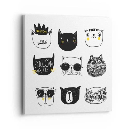 Lærredstryk - Billede på lærred - Alle andre - 40x40 cm