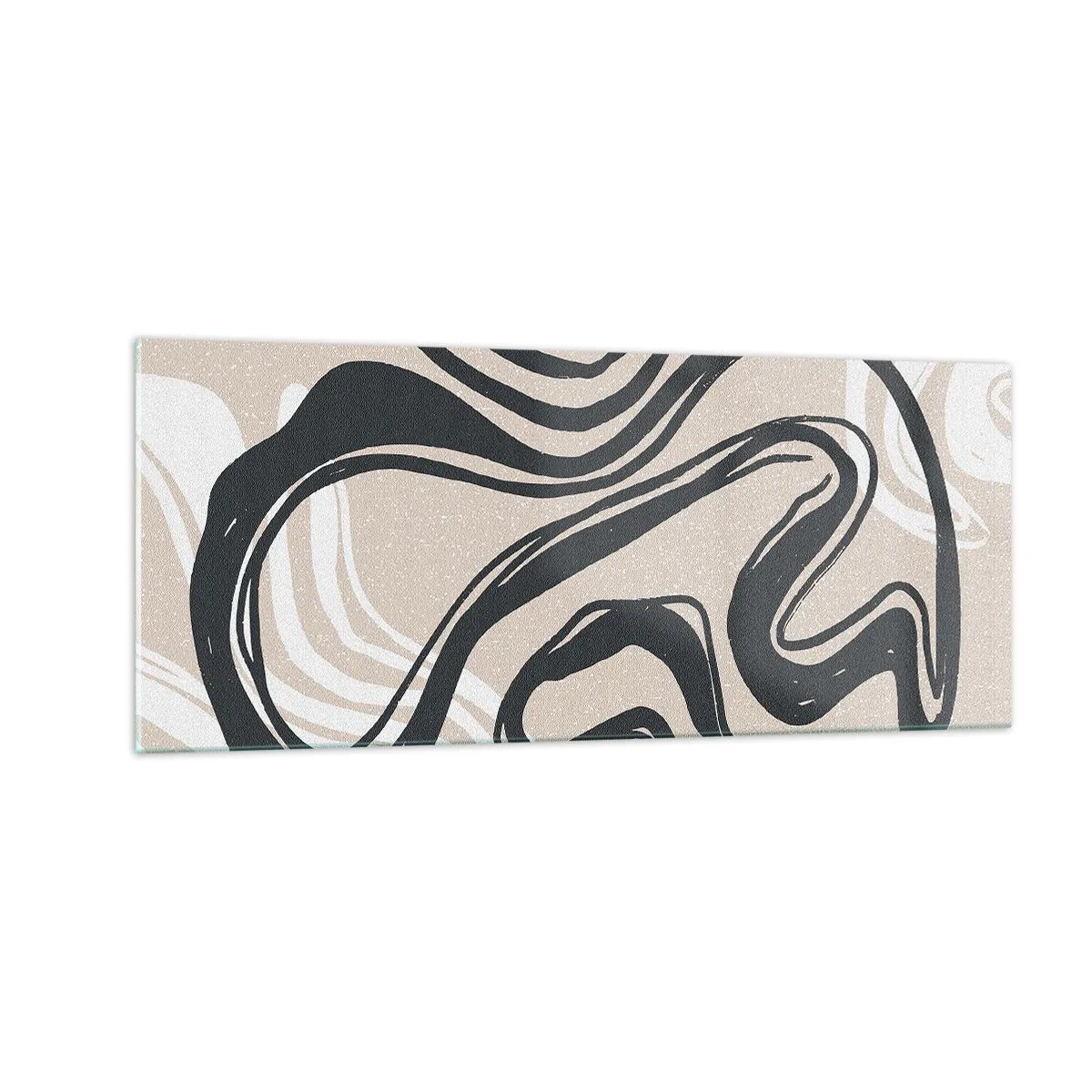 Billede på glas - Multipliceret udtryk - 100x40 cm