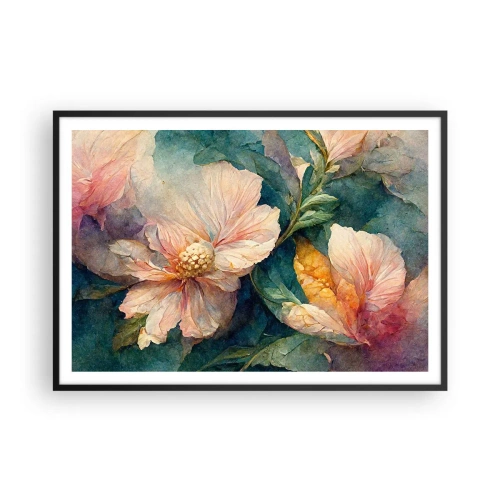 Plakat i sort ramme - Subtiliteten selv - 100x70 cm