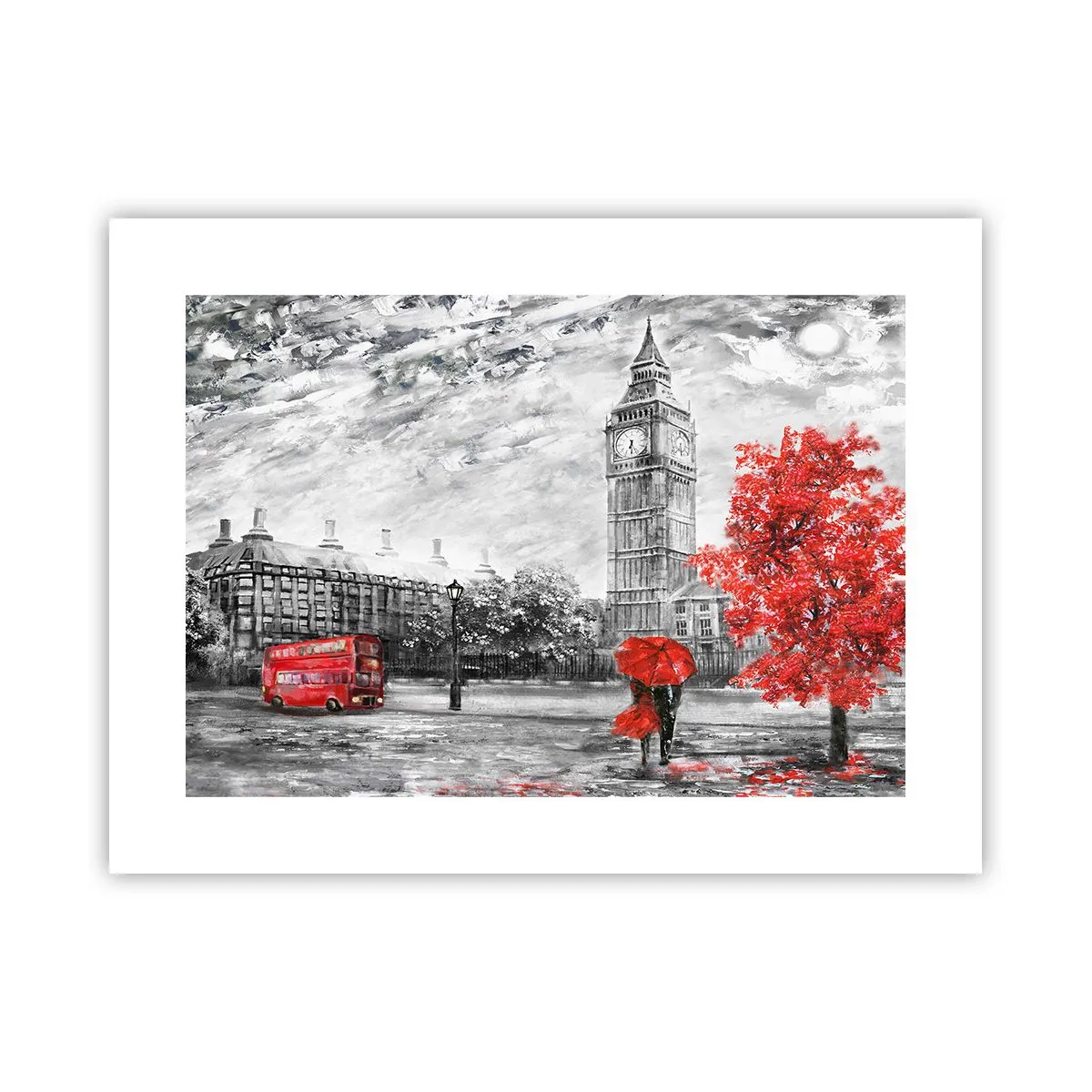 Plakat - En spændende dag - 40x30 cm