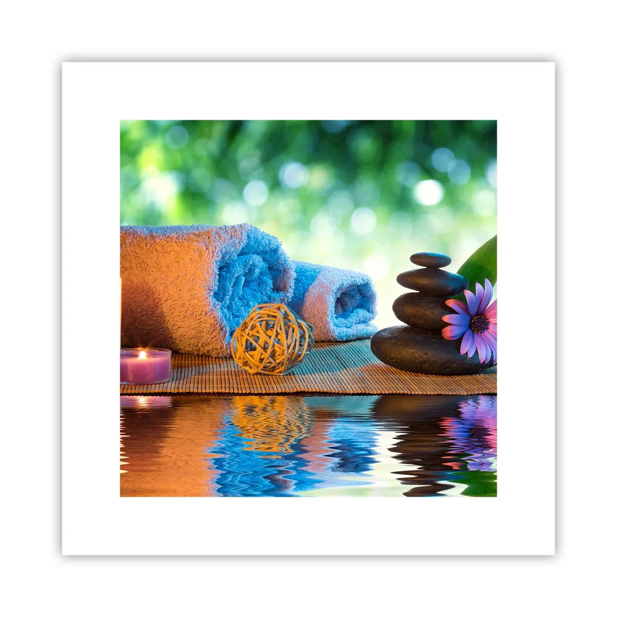 Plakat - Tid til kroppen - 30x30 cm