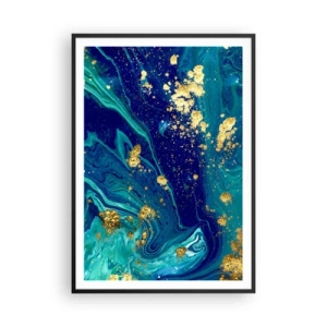 Plakat i sort ramme - Solblade  - 70x100 cm