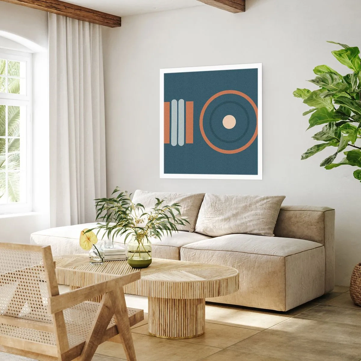 Plakat - Essensen af tingene - 60x60 cm